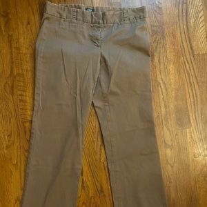 J Crew High rise Girlfriend Chino Pants Size: 8